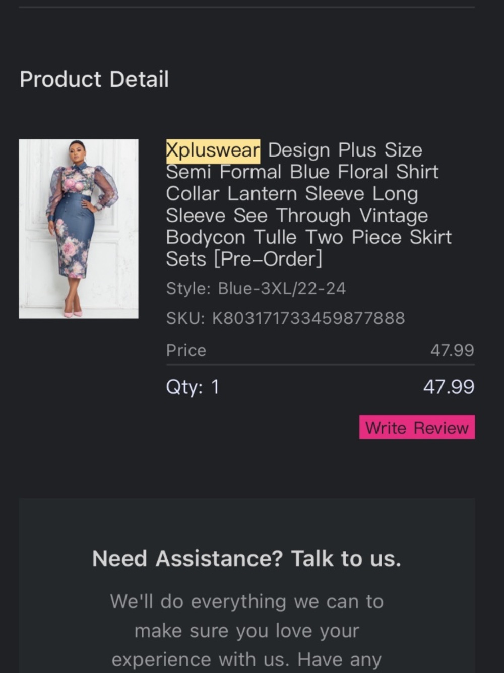 Design plus Dress - Picture 2 of 3